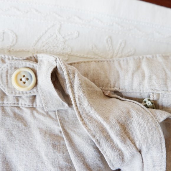 Linen High Waist Pants made in 🇮🇹 - Picture 8 of 10